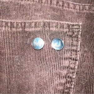 VTG Marc Jacobs Corduroy Pants SZ 30 Brown Boho Y2K Hipster Logo Cabincore